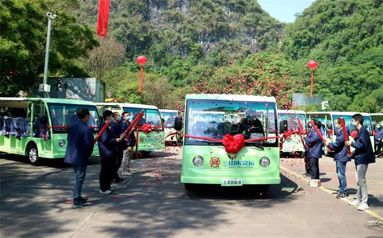 四轮电动观光车